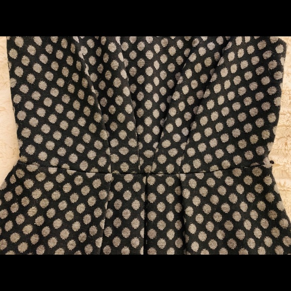 Maggy London Cap Sleeve Fit/Flare Polka Dots - Picture 6 of 8